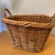 Old rattan basket