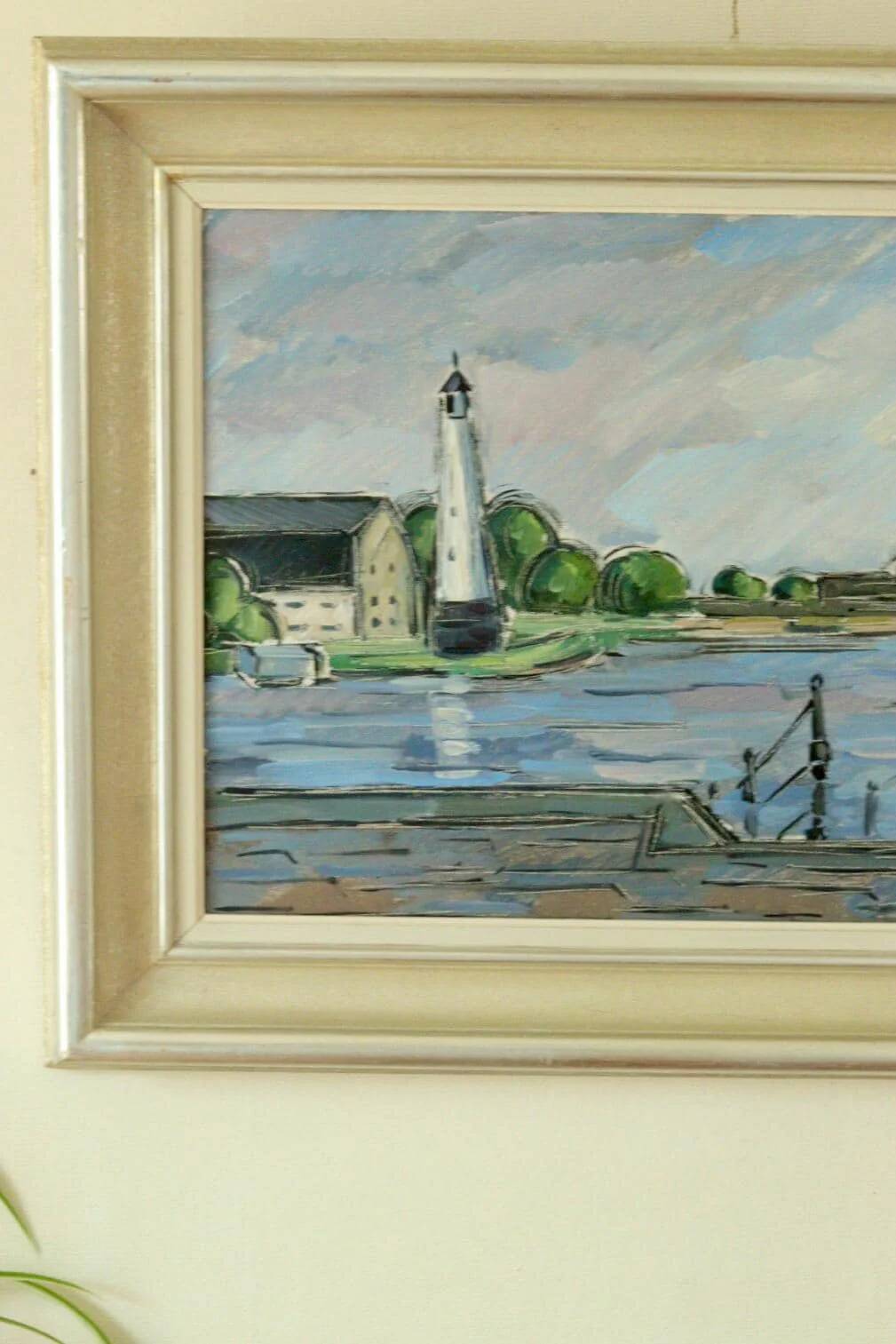 Lighthouse by the water – Ivar Franke