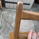 Pair of Vintage Scandinavian "Ladderback" Chairs (1960) - To Restore