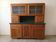 Buffet Deux Corps Vintage Années 50 - Design Rétro - Bois Blond