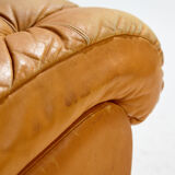 Modular leather sofa set