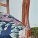 Antique Louis Xvi style armchair 1900s Fleuris fabrics