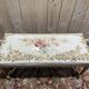 Bench - Louis XVI style office bench in gilded wood