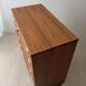 Swedish mid-century chest of drawers teak five drawers