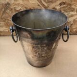 Old Silver Metal Champagne Cooler Bucket France