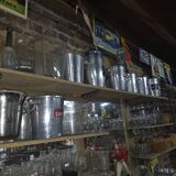 Fir bar glass, back bar