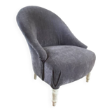 Fauteuil crapaud restauré