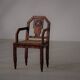 Fauteuil Art Déco, marqueterie et cannage, circa 1930