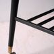 Vintage Scandinavian teak coffee table with castors