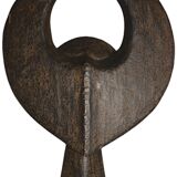 African wooden mask symbolising a buffalo, Nigeria, 28x39cm