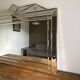 Deknudt parclose mirror. 1970. Hollywood Regency. 142x110.