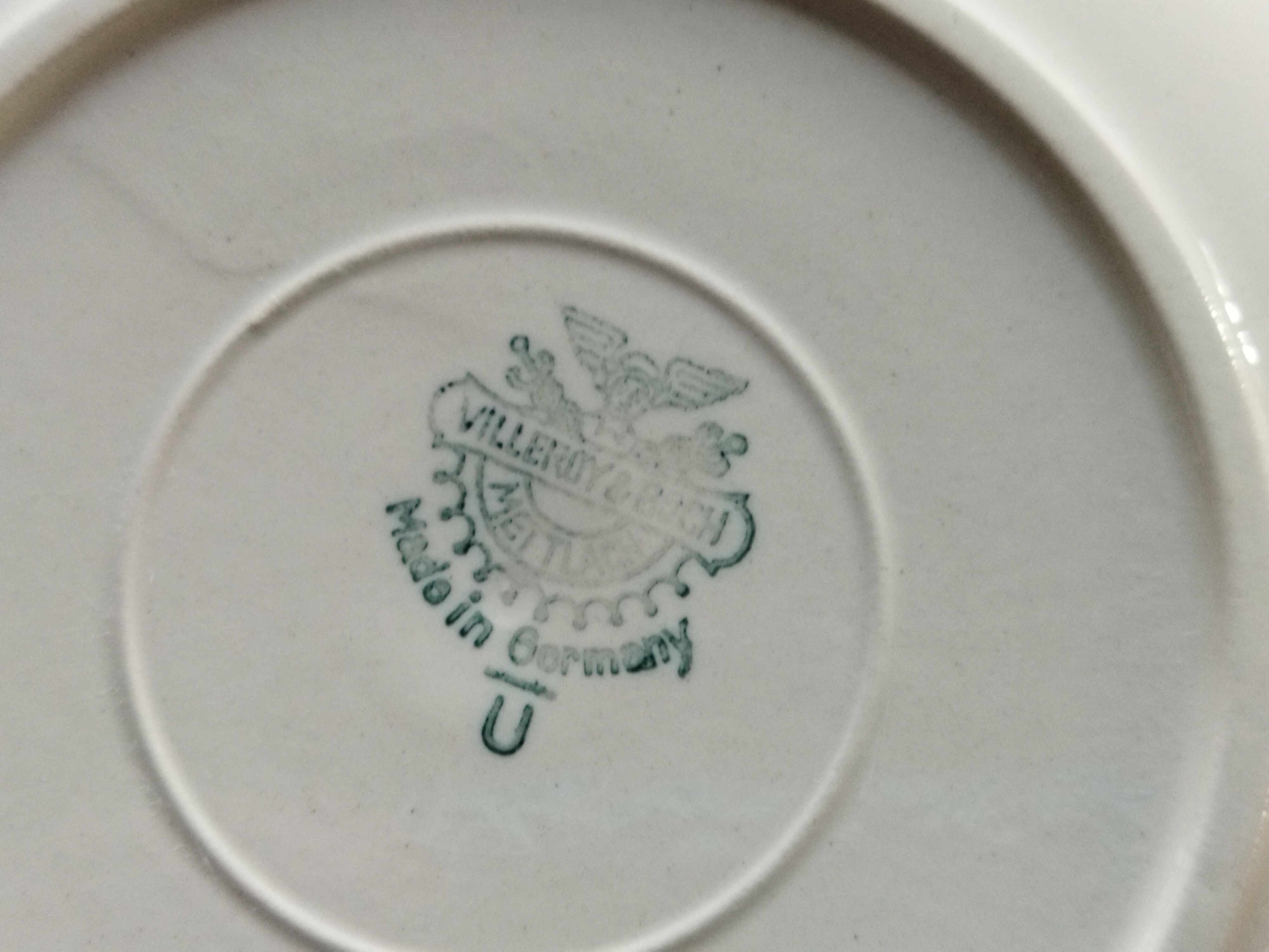 12 assiettes creuses Villeroy & Boch vintage 1960