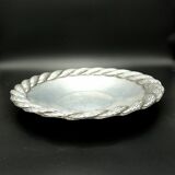 Large stainless steel dish by artistic Irman