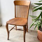 Office chair in solid oak baumann b8 19220/30