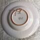 Plat decoratif "decor vase et fleurs"