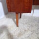 Vintage office of the 60s teak