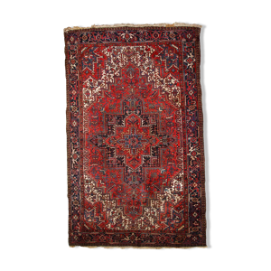 Tapis vintage persan heriz fait main 248cm x 360cm 1950s