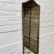 Vintage wall mirror with bevelled glass