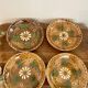 Lot 4 assiettes terre cuite