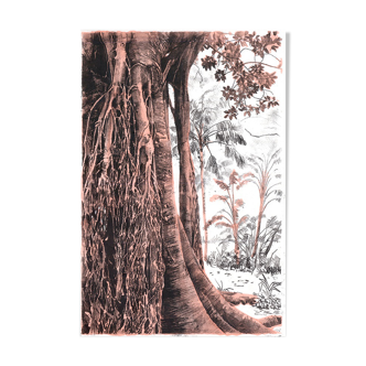 Original monotype "Roots"