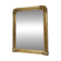 Louis-Philippe mirror gilded with gold leaf, mercury glass, 97.5cm
