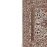 Mid-Century Modern Anatolia Faded Colors Low Pile Rug with Medallion 2'10" X 5'