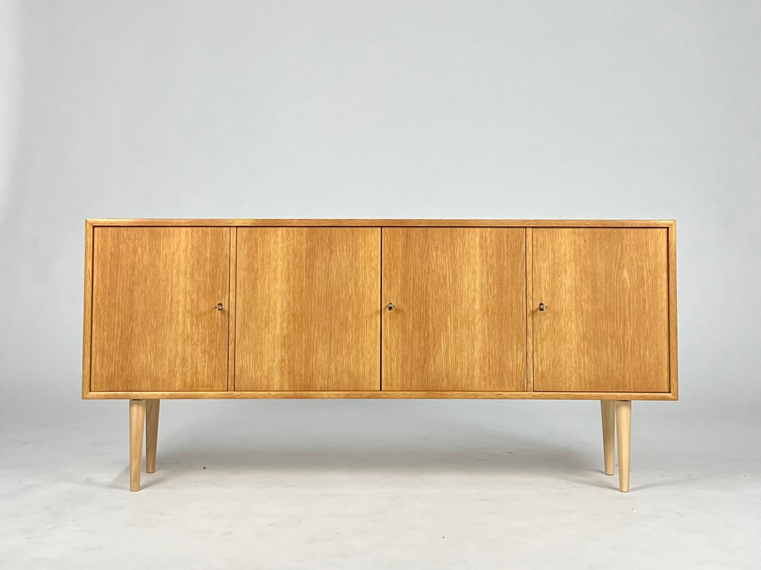 Vintage sideboard chest hallway cabinet oak WK Möbel 60s 70s