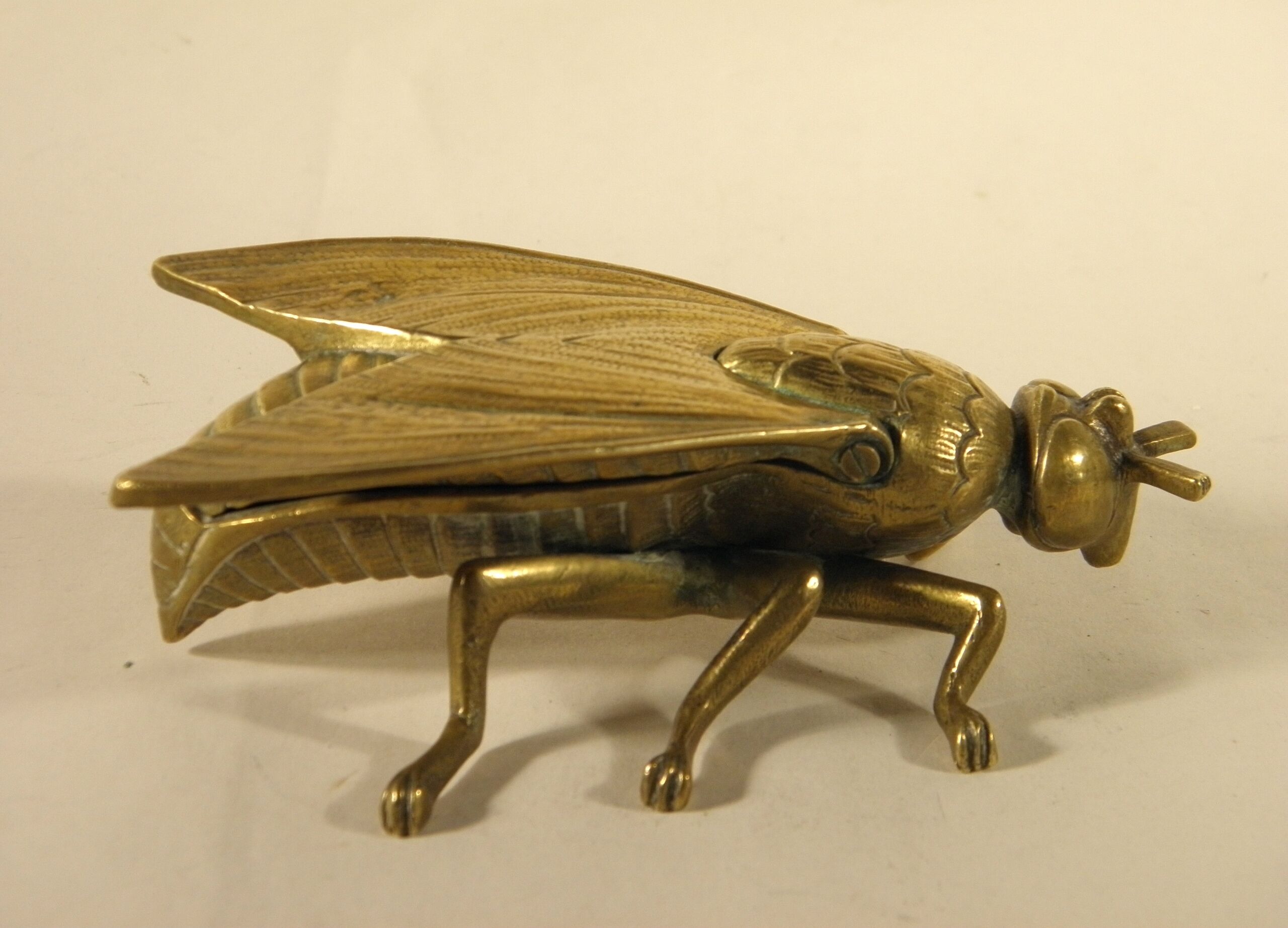 Brass "fly" ashtray