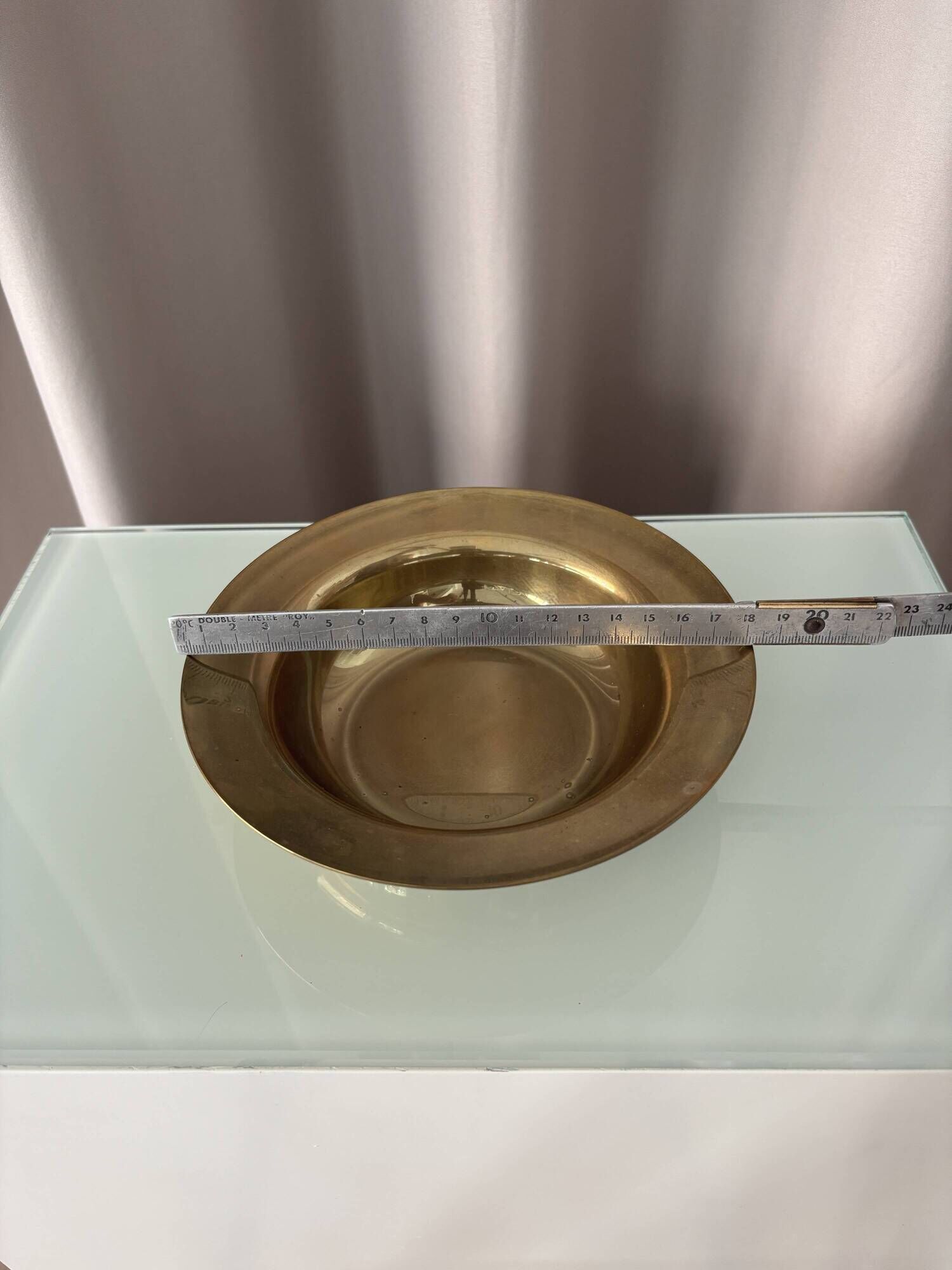 Vintage Brass Decorative Bowl / Catchall