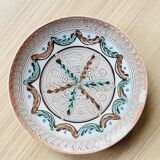 Romanian handicraft ceramic dish