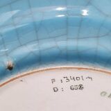 Longwy enamel plate