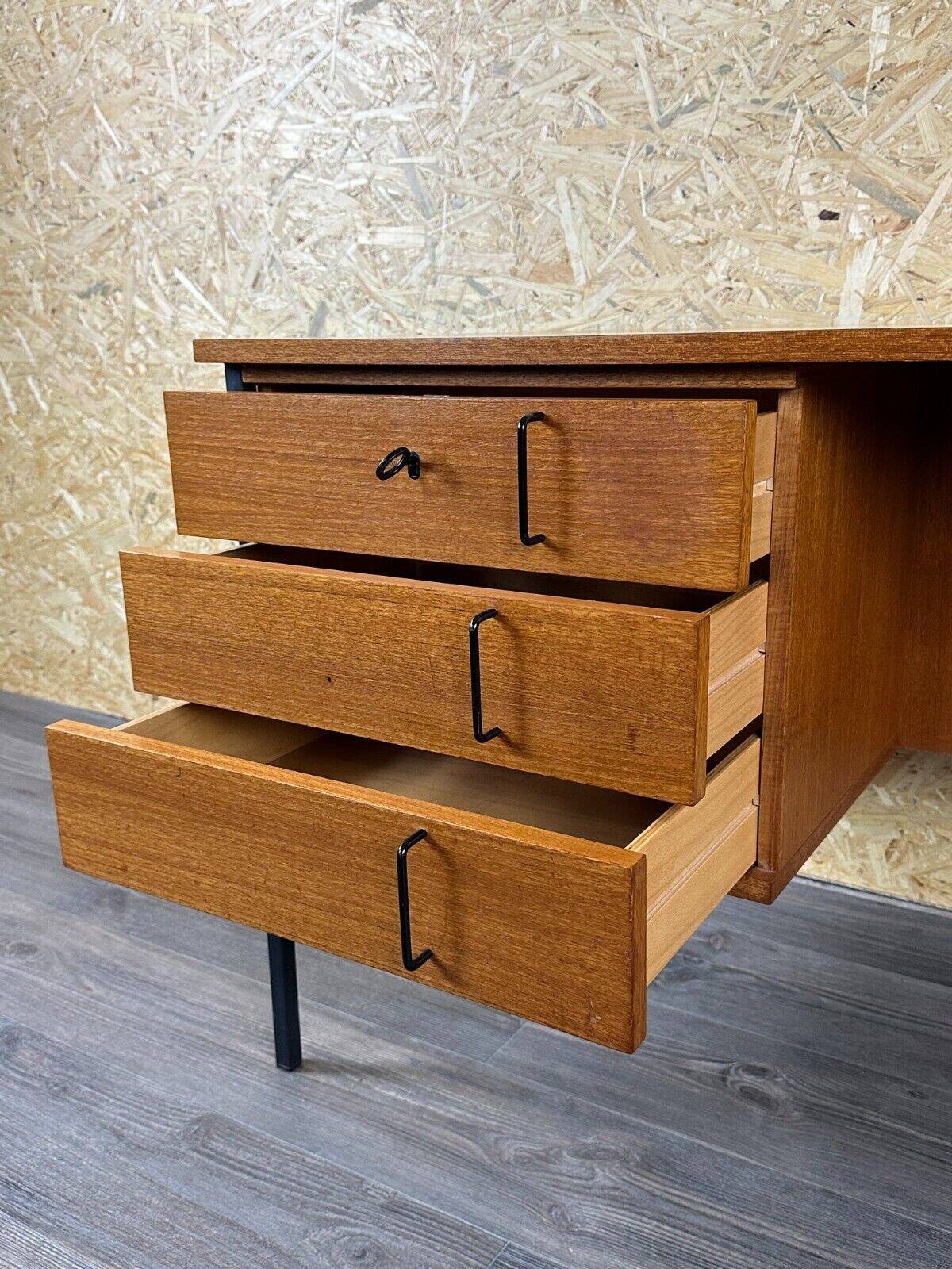 60s 70s teak desk by Günter Renkel for Rego Mobile Germany