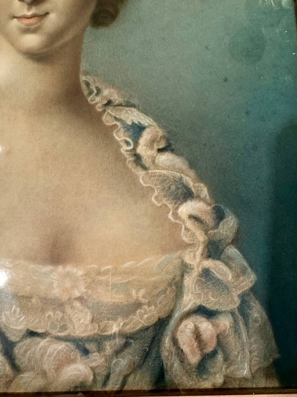 Portrait of an elegant 19th century woman