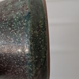 Vase en grès moucheté