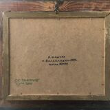 Painting - A. Chadoura Marine Balaklava Crimea Ukraine The Cembalo Fortress