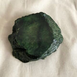 Green alabaster ashtray