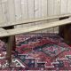Pair of 1930s benches in elm and chestnut