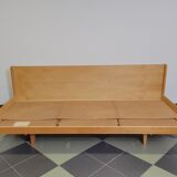 Canapé pliant Jitona design Tchécoslovaquie 1970s