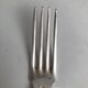 6 vintage metal silver forks