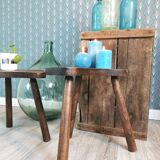 Pair of tripod stools