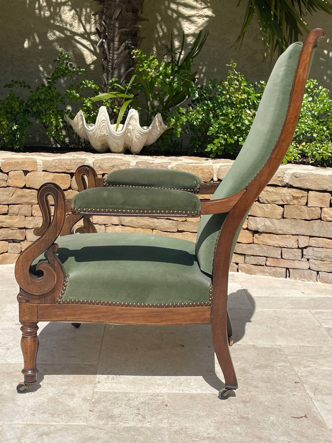 Voltaire Charles X armchair
