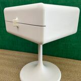 Tulip base rotating side table SPACE AGE by Lusch, Germany, 1970s