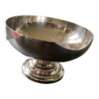 Silver metal cup