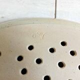 Asparagus dish in glazed stoneware signed osul