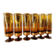6 flûtes à champagne Vintage