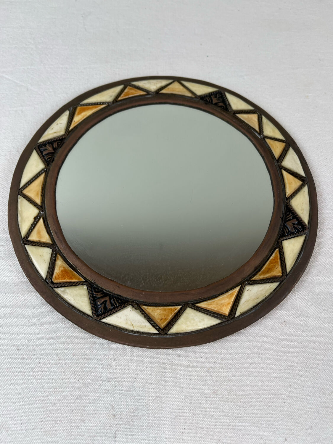 Vintage ethnic mirror
