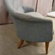Swedish vintage Paradise sofa designed by Kerstin Hörlin-Holmquist , produced by Nordiska Kompaniet,