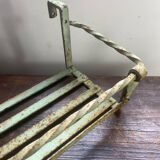 Wrought iron balcony planters