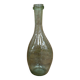 Biot water green colored bubble blown glass bottle