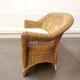 Wicker bench